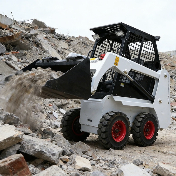 Skid-steer loader: The perfect tool for loading and moving in tight spaces