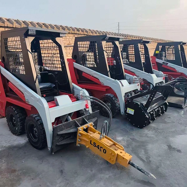 The Unique Transmission Method of Skid Steer Lo...