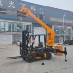 CM-T300 Off-Road Forklift with Multi-Function Rear Crane