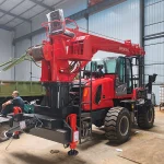 CM-T500 Off-Road Forklift with Multi-Function Rear Crane