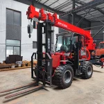 CM-T500 Off-Road Forklift with Multi-Function Rear Crane