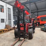CM-T500 Off-Road Forklift with Multi-Function Rear Crane
