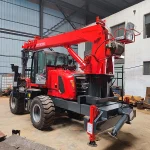 CM-T500 Off-Road Forklift with Multi-Function Rear Crane